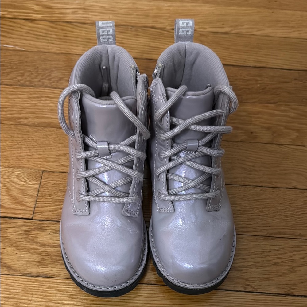 Ugg Girls Lavender Silver Ryann Boots